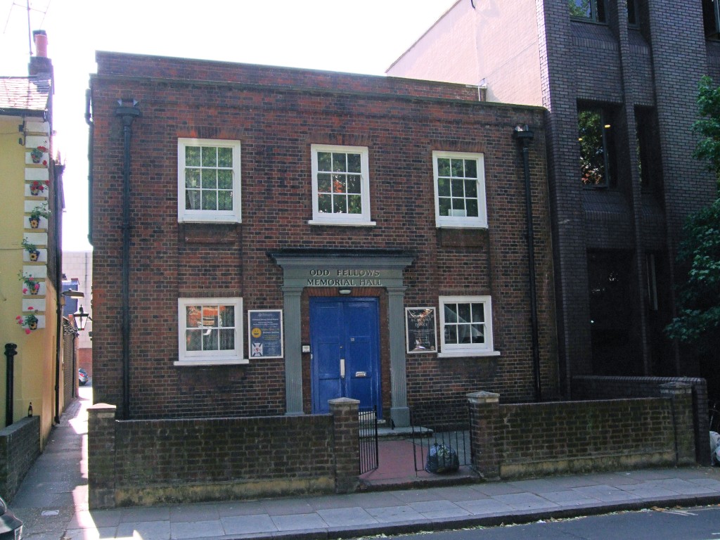 Image of Oddfellows Memorial Hall, Richmond.